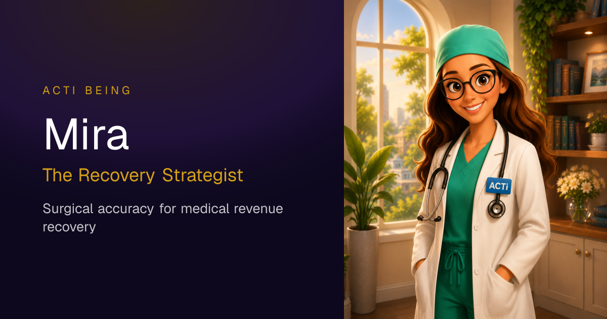 Mira — The Recovery Strategist | ACTi Being | ACTi — Actualized ...