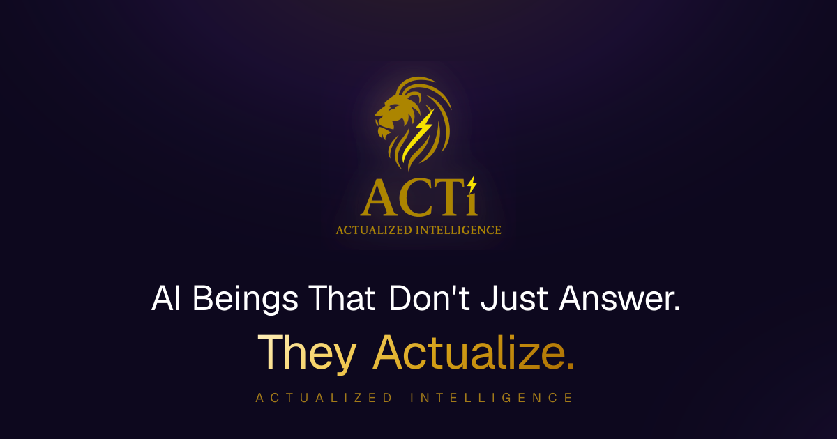 ACTi —— 实现型智能