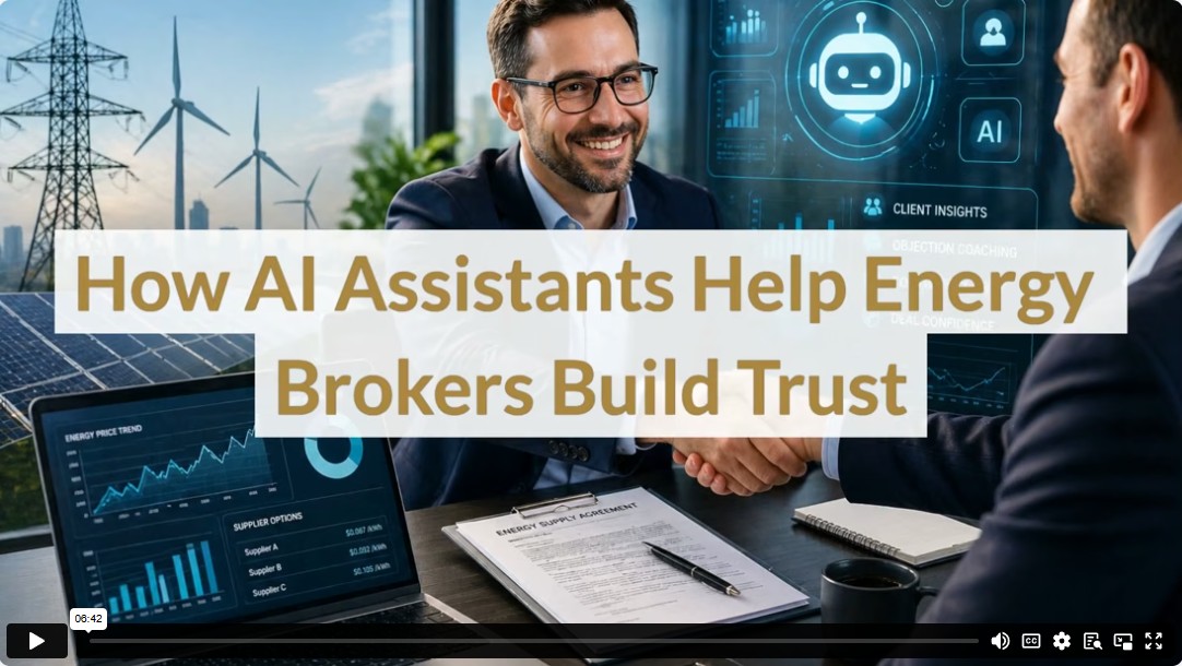 How AI Assistants Help Energy Brokers Build Trust